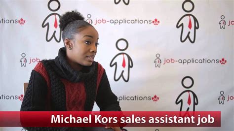 michael kors employee|michael kors sales assistant.